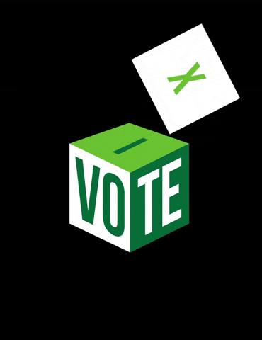 thegreenparty vote election ballot box general election GIF