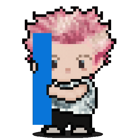 Pixel Bae Sticker