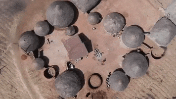 for91days drone africa village ghana GIF