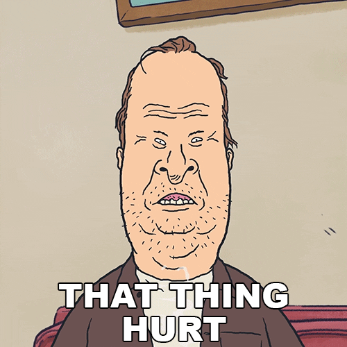 That Hurts Beavis And Butthead GIF by Paramount+