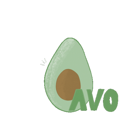 Avocado Sticker