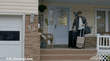 Luggage Baggage GIF by Hallmark Movies & Mysteries