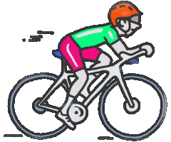 Send It Tour De France Sticker by eva pils