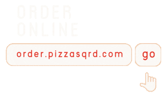 Order Online Sticker by Pizza SQRD