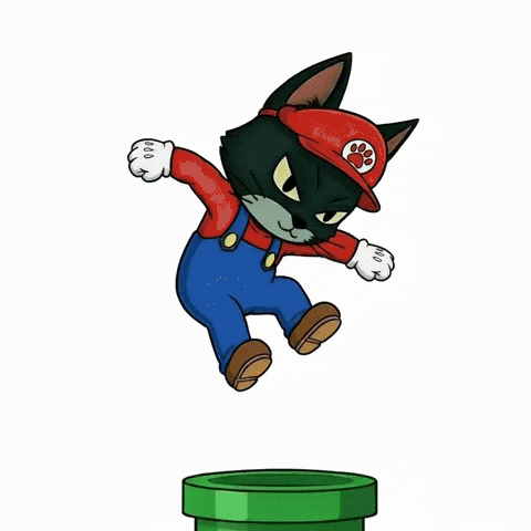 Cat Nintendo GIF by CATBAT