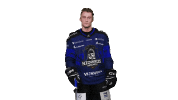 Happy Ice Hockey Sticker by Nidaros Hockey