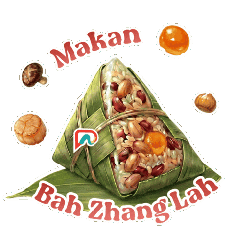 Dragon Boat Rice Dumpling Sticker by Passionationco