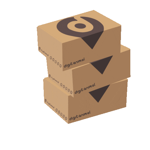 Shopping Delivery Sticker by Digitanimal