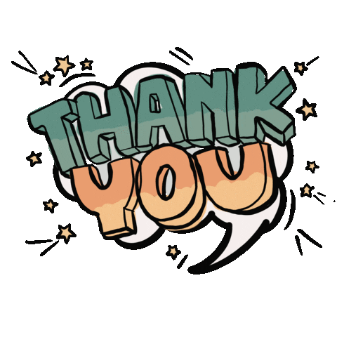 Thank You Sticker