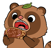 Meat Eating Sticker