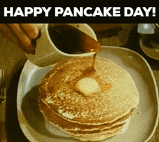 Pancake Day Breakfast GIF by GIFiday