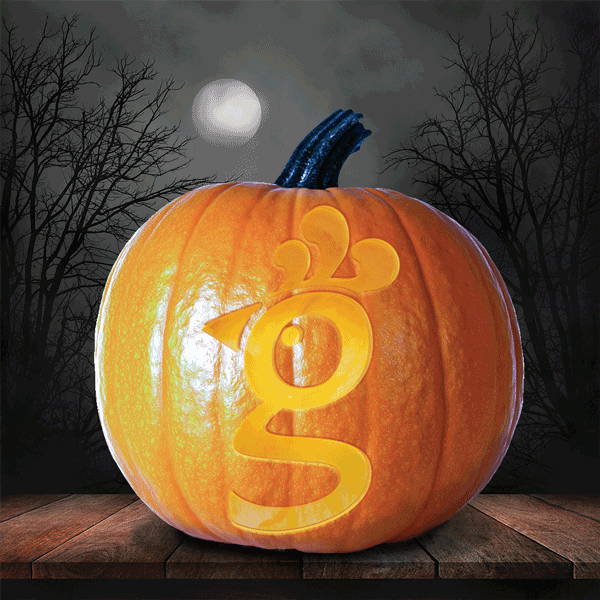 Carved Pumpkin GIF by Huey Magoo's