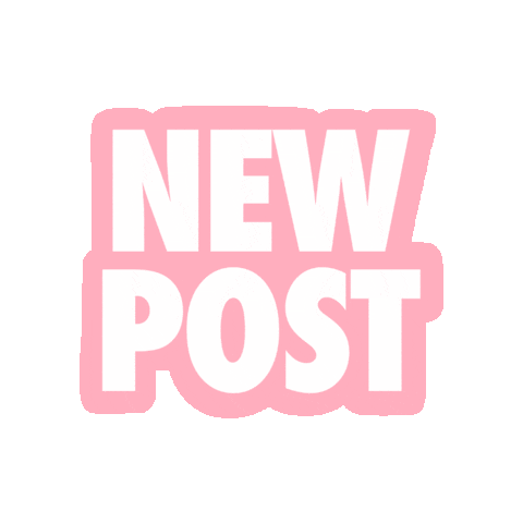 New Post Sticker