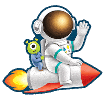 Outer Space Sticker by Teacher Created Resources