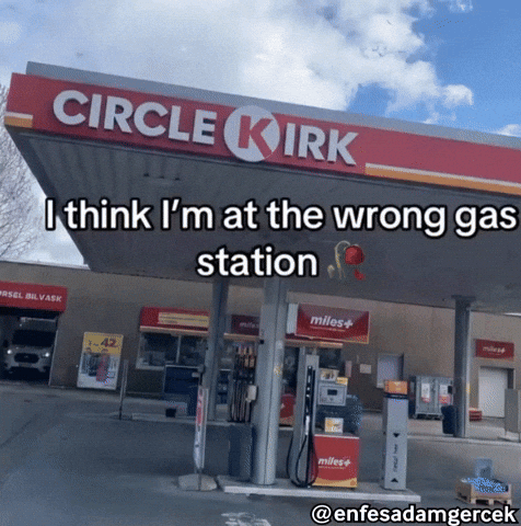 Gas Station Circle GIF