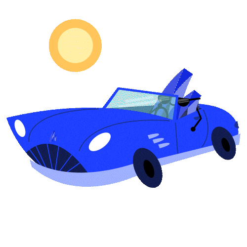 Logo Driving Sticker by Marker Media