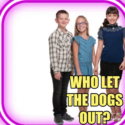 Who Let The Dogs Out GIF by STARCUTOUTSUK