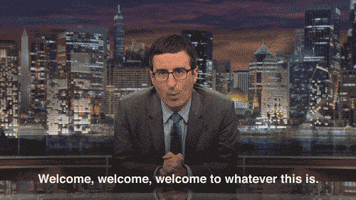 john oliver hello GIF by Last Week Tonight with John Oliver