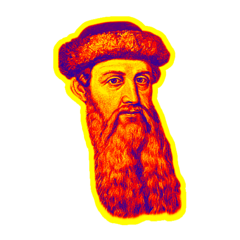 fundaciongutenberg Sticker