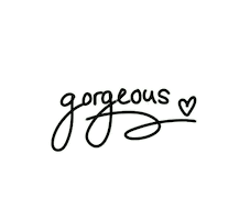 Heart Text Sticker