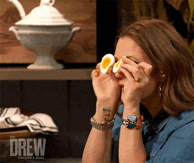 Hard Boiled Egg Cooking GIF by The Drew Barrymore Show