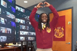 Love You Hearts GIF