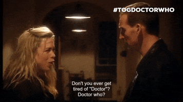 Doctor Who Christopher Ecceleston GIF by Temple Of Geek