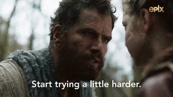 Trying Never Give Up GIF by Britannia