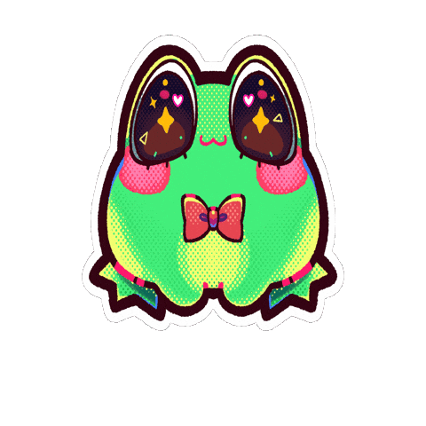 Ribbit Sticker