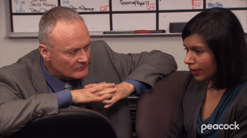 I Can't Afford That — a reaction GIF from The Office