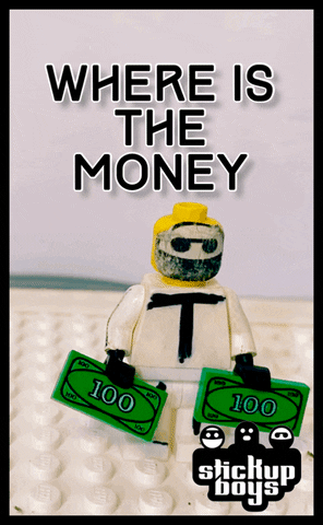 Money Lego GIF by Stick Up Music