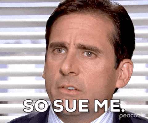 Sue Me Season 4 GIF by The Office - Find & Share on GIPHY
