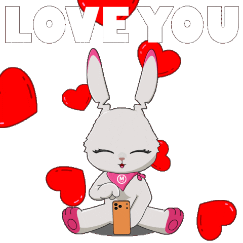 Social Media Love Sticker by Fluffey