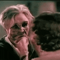 mystery of the wax museum horror movies GIF by absurdnoise
