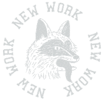 Fox New Work Sticker by A U S T R I A