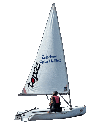 Topper Topaz Sticker by Zeilschool Op de Helling