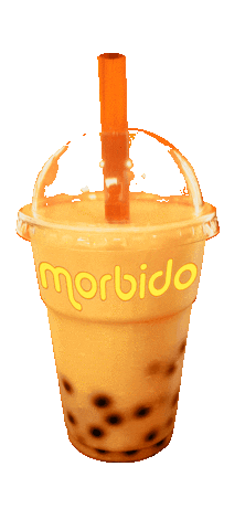 Bubble Tea Food Sticker by Morbido