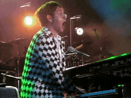 Shocked Concert GIF by Elton John