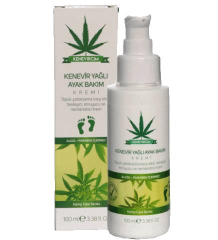 Kenevir Ayak Kremi Hemp Oily Foot Care Cream Sticker by Kenevircim