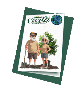 Earth Day Seniors Sticker