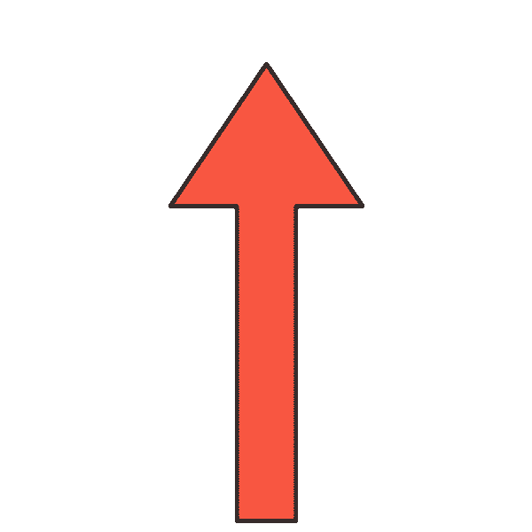 Arrow Sticker by Photocircle