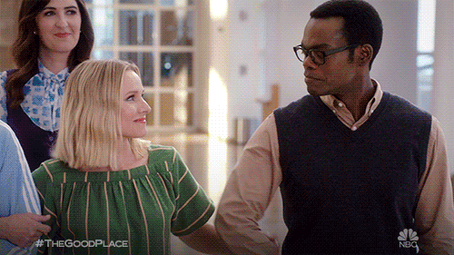Season 4 Nbc GIF by The Good Place - Find & Share on GIPHY