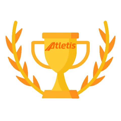 Winner Trophy Sticker by Atletis