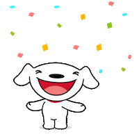 happy jump Sticker by JD CENTRAL