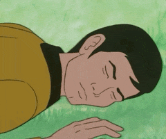 The Animated Series Sleep GIF by Star Trek