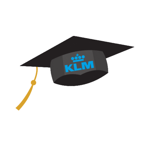 Royal Dutch Airlines School Sticker by KLM