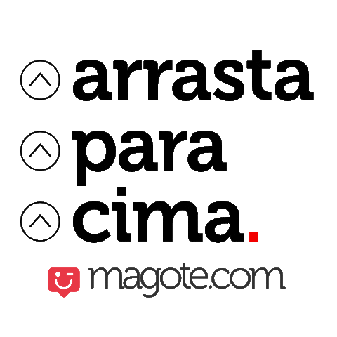 Arrasta Pra Cima Sticker by Magote.com