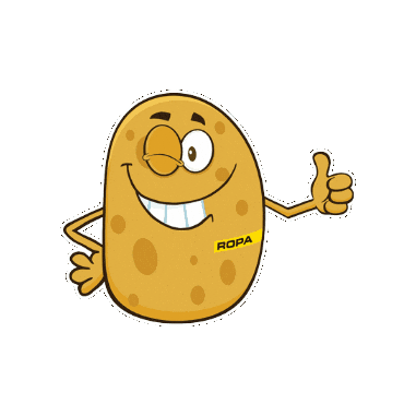 Potato Daumen Hoch Sticker by ROPA