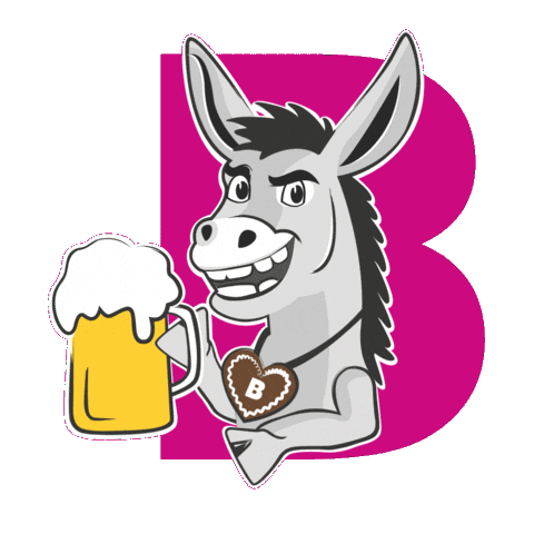 Brockumer Esel Sticker by Brockumer Grossmarkt