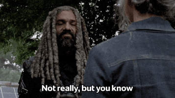 Trying Khary Payton GIF by The Walking Dead